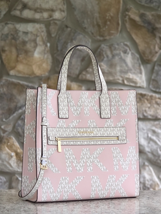 Michael Kors Handbags - Michael Kors Kenly Logo Large Tote